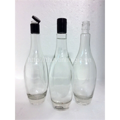 Chai bầu 250ml - Nắp nhựa xé