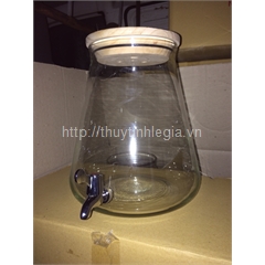 Bình Tam giác 10Lít - Nắp gỗ