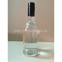 Chai tròn 650ml - Nắp nhựa